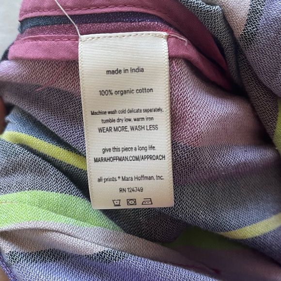 Mara Hoffman “Aura” Geometric Print Pants - Size 4 - Picture 4 of 7